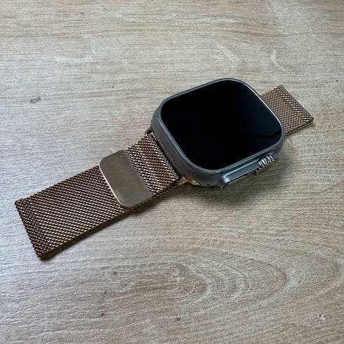 BRAZALETE APPLE WATCH METALICO (MILANESA) 38MM/40MM/41MM